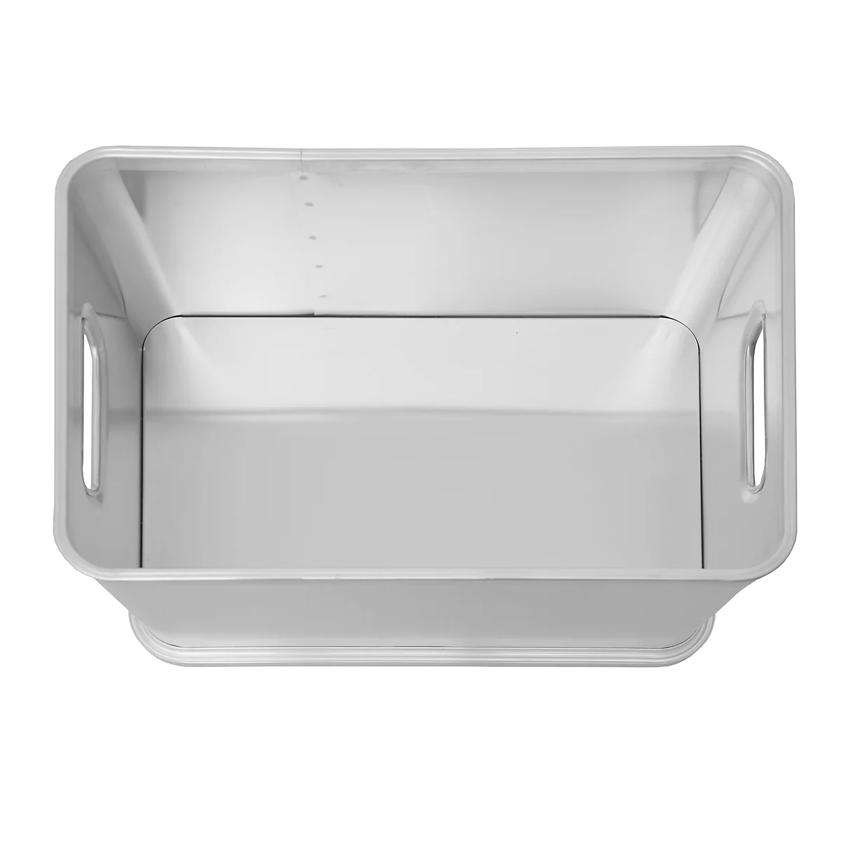 Caja, aluminio, sin tapa, 120 l