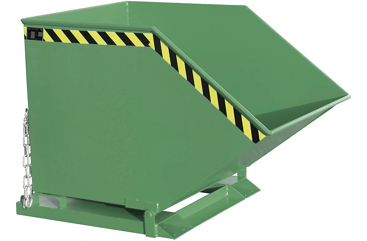 Caja basculante KK 800, verde (RAL 6011)