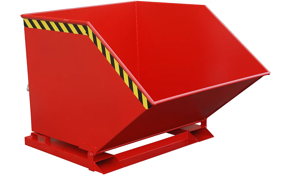 Caja basculante para virutas SKK 1000, rojo