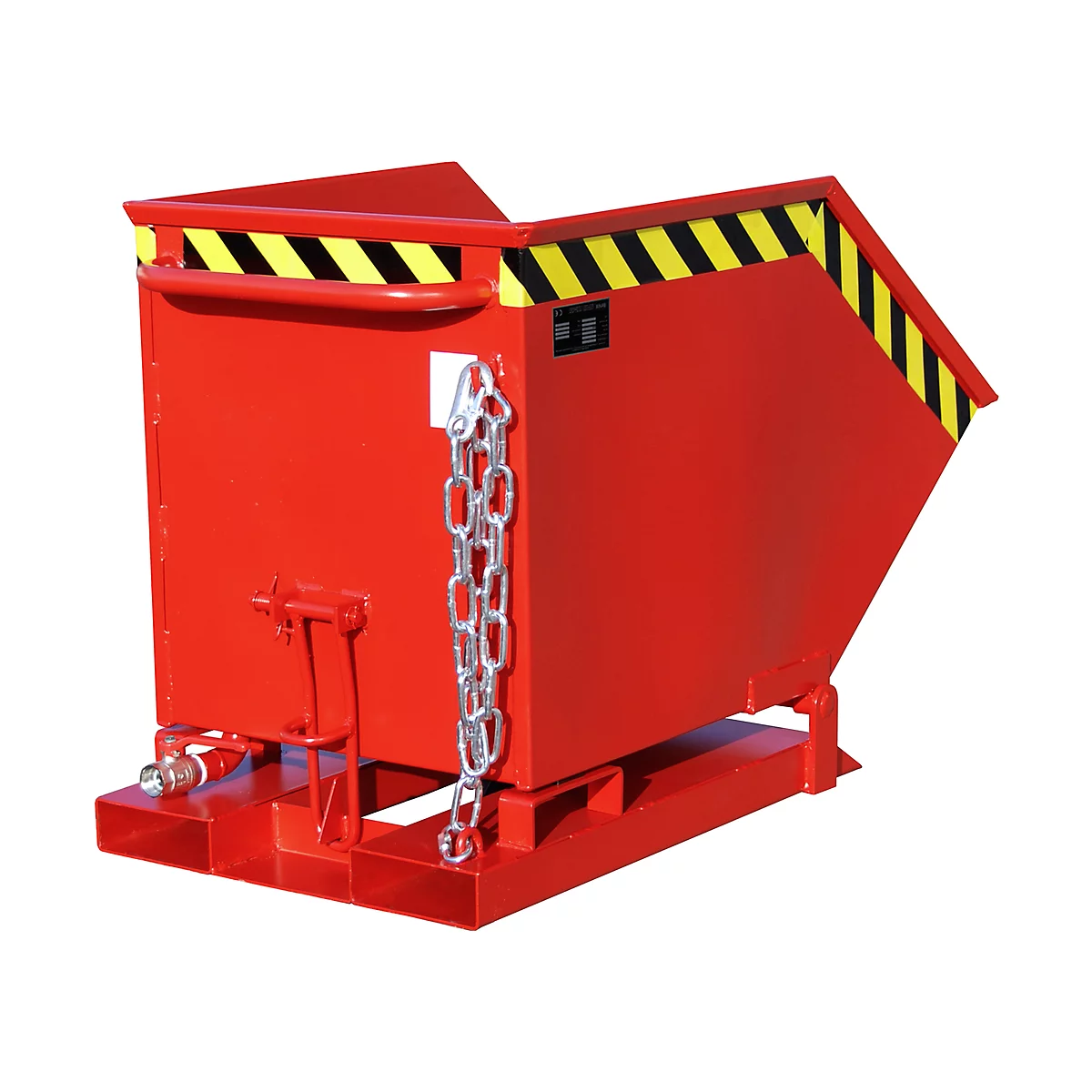 Caja basculante para virutas SKK 250, rojo