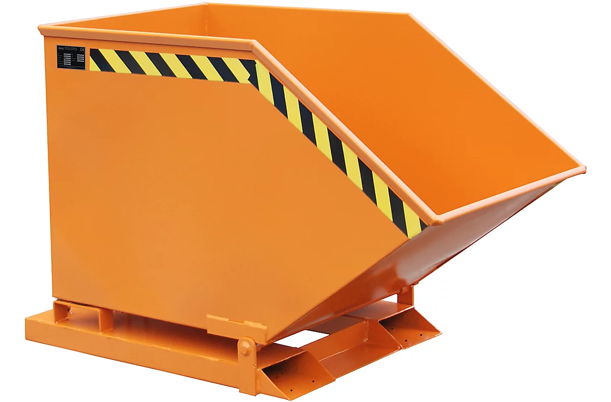 Caja basculante para virutas SKK 400, naranja
