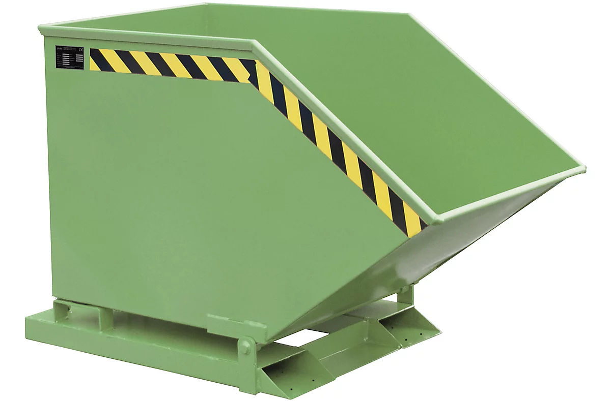 Caja basculante para virutas SKK 400, verde