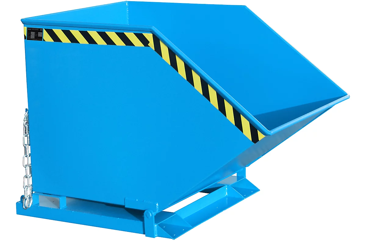 Caja basculante para virutas SKK 800, azul