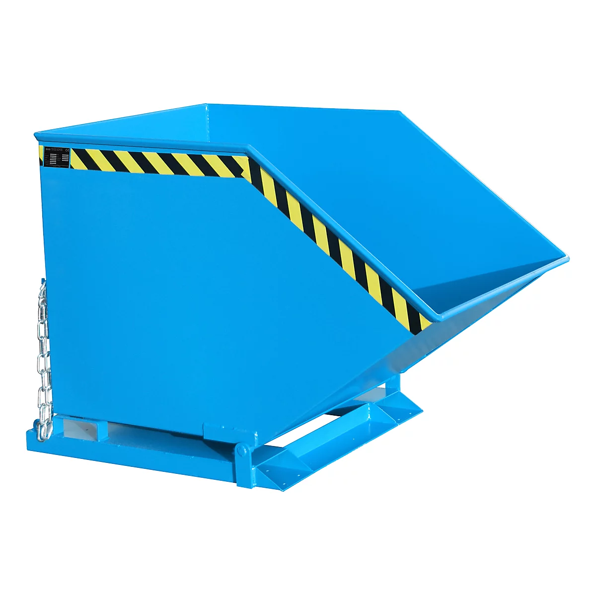 Caja basculante para virutas SKK 800, azul