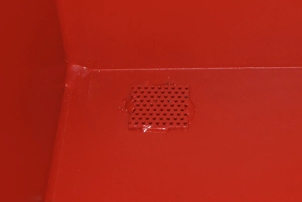 Caja basculante para virutas SKK 800, rojo