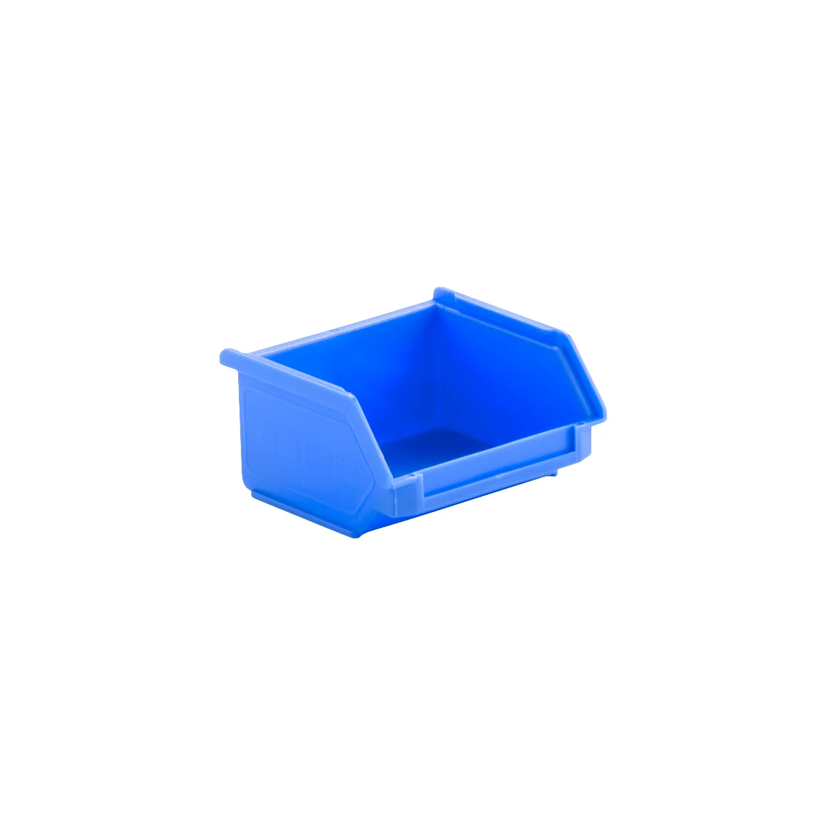 Caja con abertura frontal SSI Schäfer LF 110, polipropileno, L 92 x An 100 x Al 51 mm, 0,26 l, azul