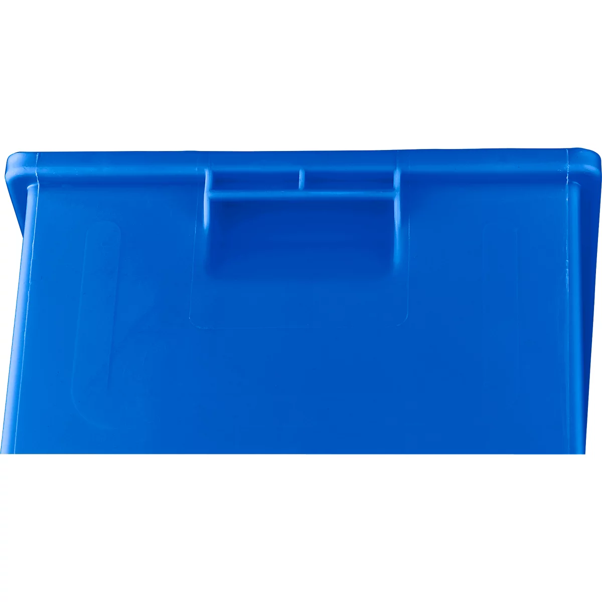 Caja con abertura frontal SSI Schäfer LF 532, polipropileno, L 500 x An 312 x Al 200 mm, 23,5 l, azul