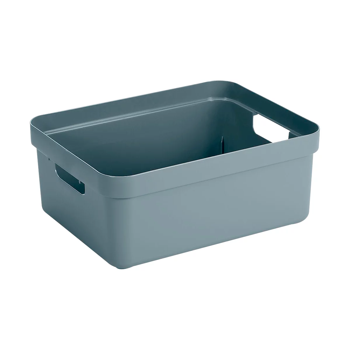 Caja de almacenaje Sunware Sigma Home, 24 l, azul-gris