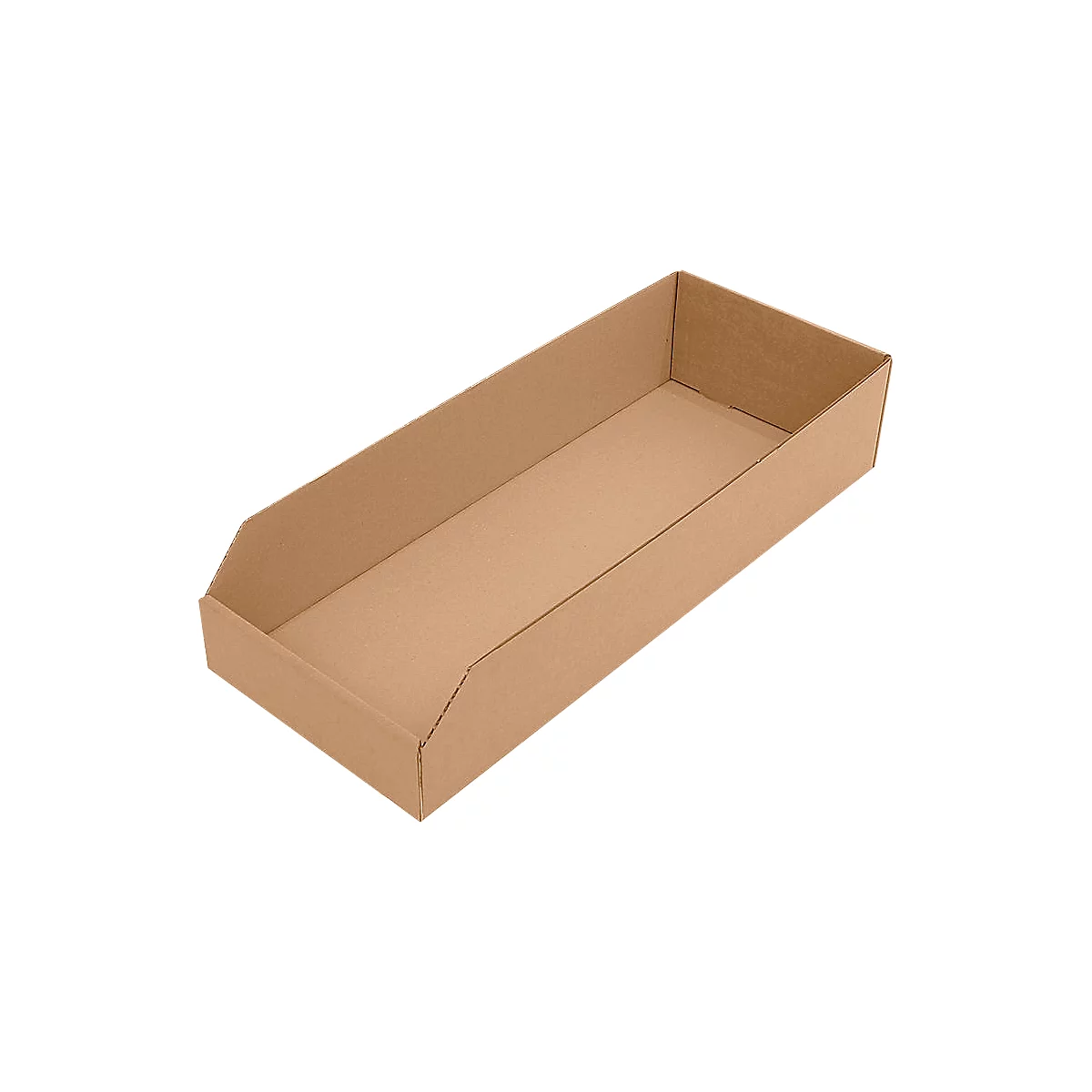 Caja de almacenamiento abierta, L 500 x A 200 x A 100 mm, 9,3 L, 50 piezas