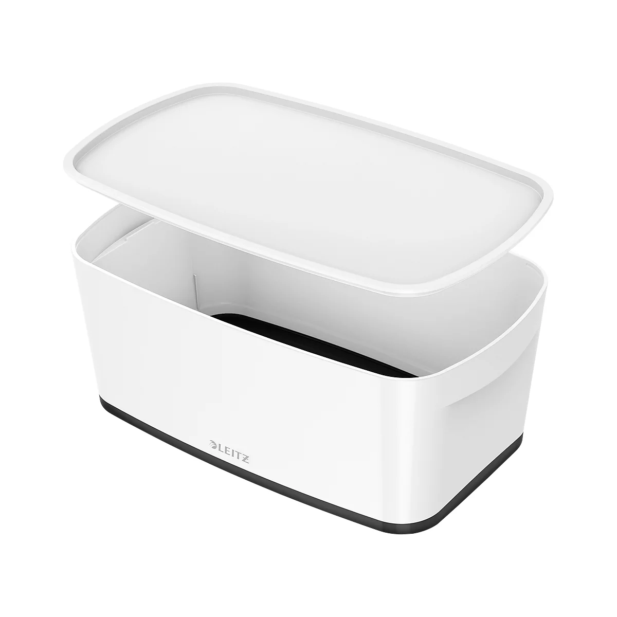 Caja de almacenamiento Leitz MyBox, DIN A5, para utensilios, blanco/negro