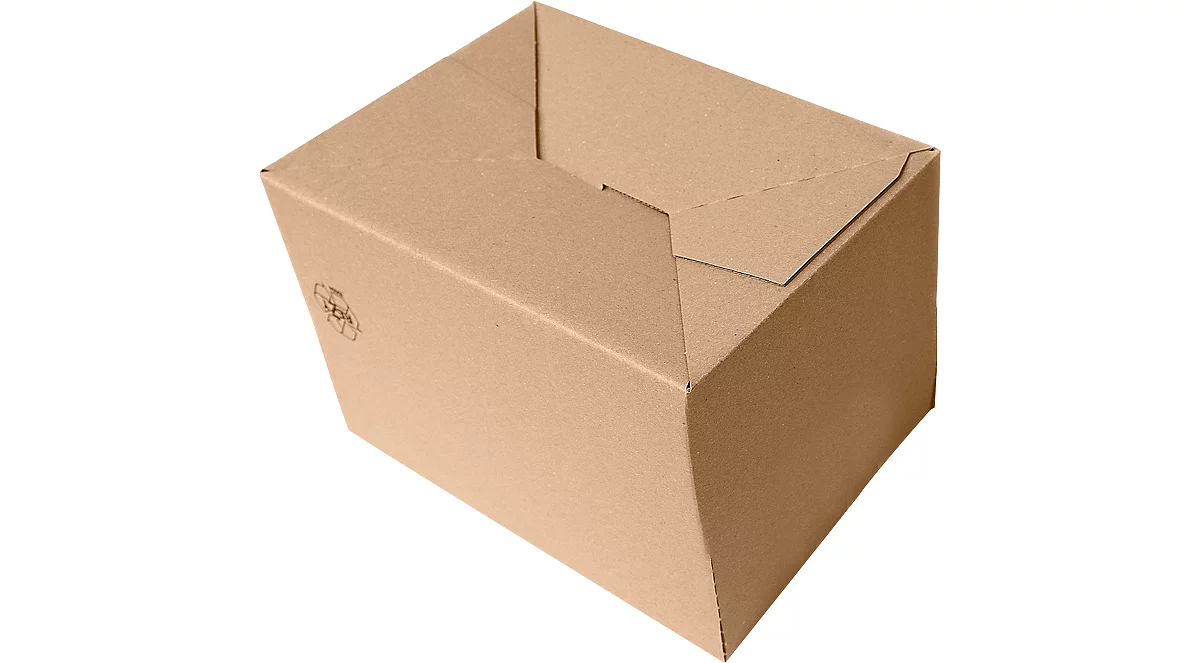 Caja de cartón con base de autocierre, DIN A4, 305 x 215 x 115-200 mm, 25 piezas