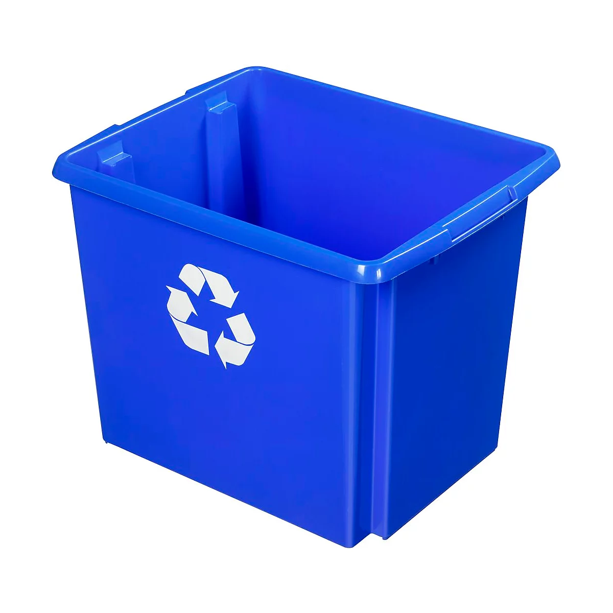 Caja de reciclaje Sunware Nesta, 45 l, L 455 x A 360 x A 360 mm, azul