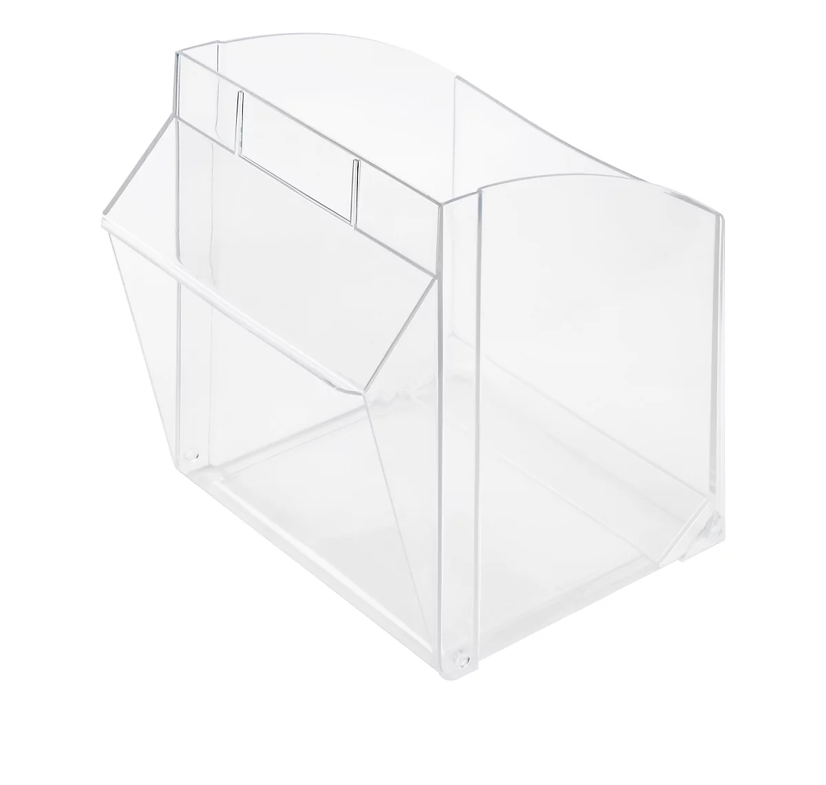 Caja de repuesto para el almacenamiento de objetos pequeños MultiStore, tamaño 2, vol. 14 l, ancho 268 x fondo 220 x alto 243 mm, poliestireno, 1 pieza