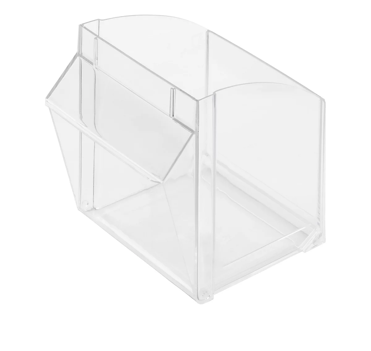 Caja de repuesto para el almacenamiento de objetos pequeños MultiStore, tamaño 3, vol. 4,2 l, ancho 175 x fondo 140 x alto 160 mm, poliestireno, 1 pieza