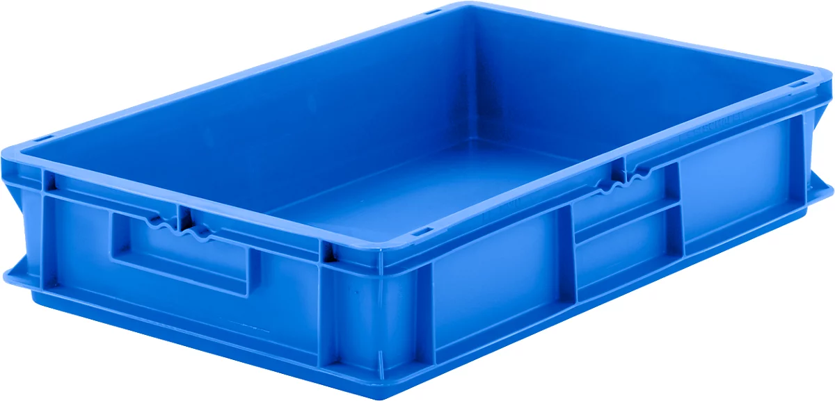 Caja de tamaño EURO EF 6120, 23,3 l, azul
