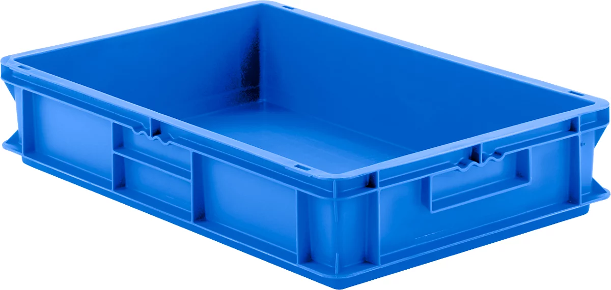 Caja de tamaño EURO EF 6120, 23,3 l, azul