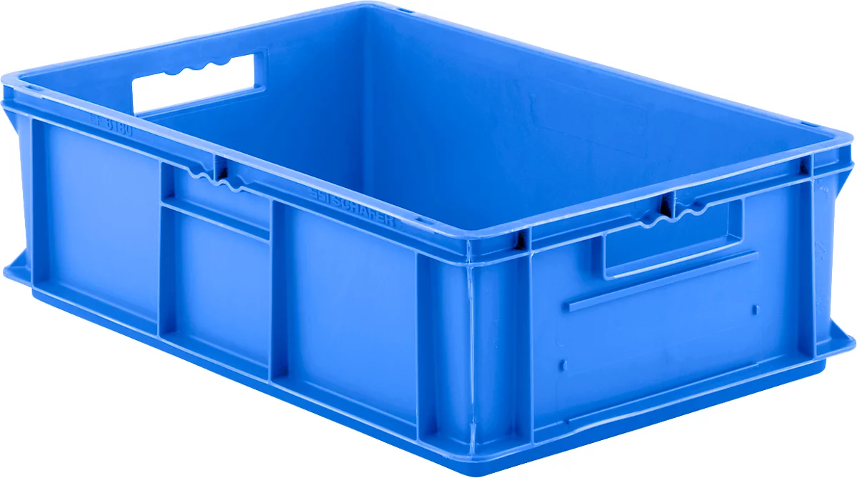 Caja de tamaño EURO EF 6180, 35,4 l, azul