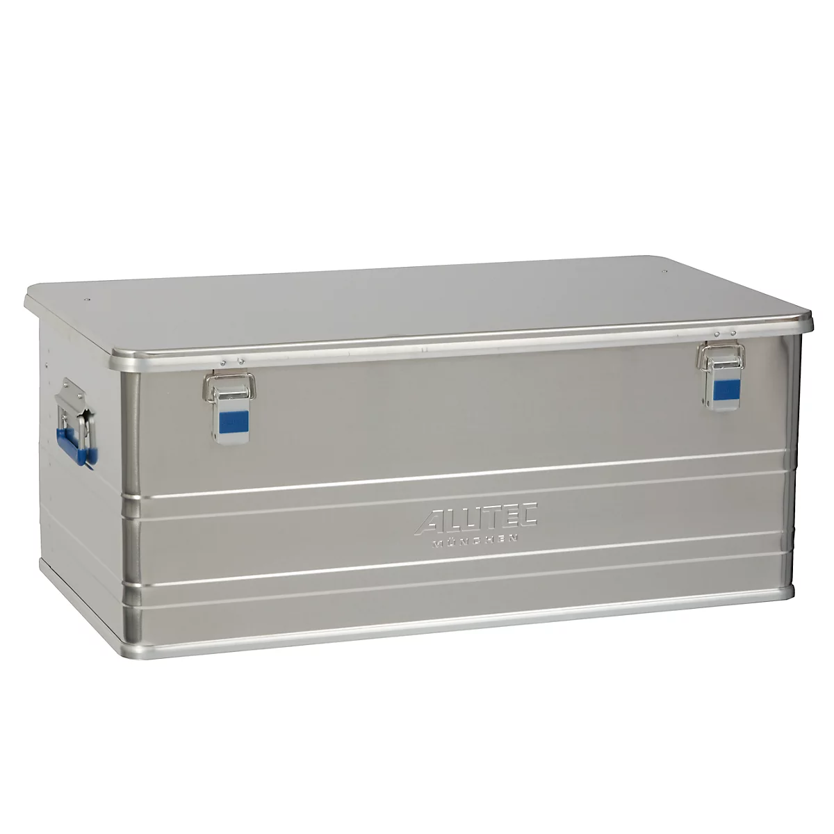 Caja de transporte Alutec COMFORT 140, aluminio, 140 l, L 900 x An 492 x Al 367 mm, tapa robusta