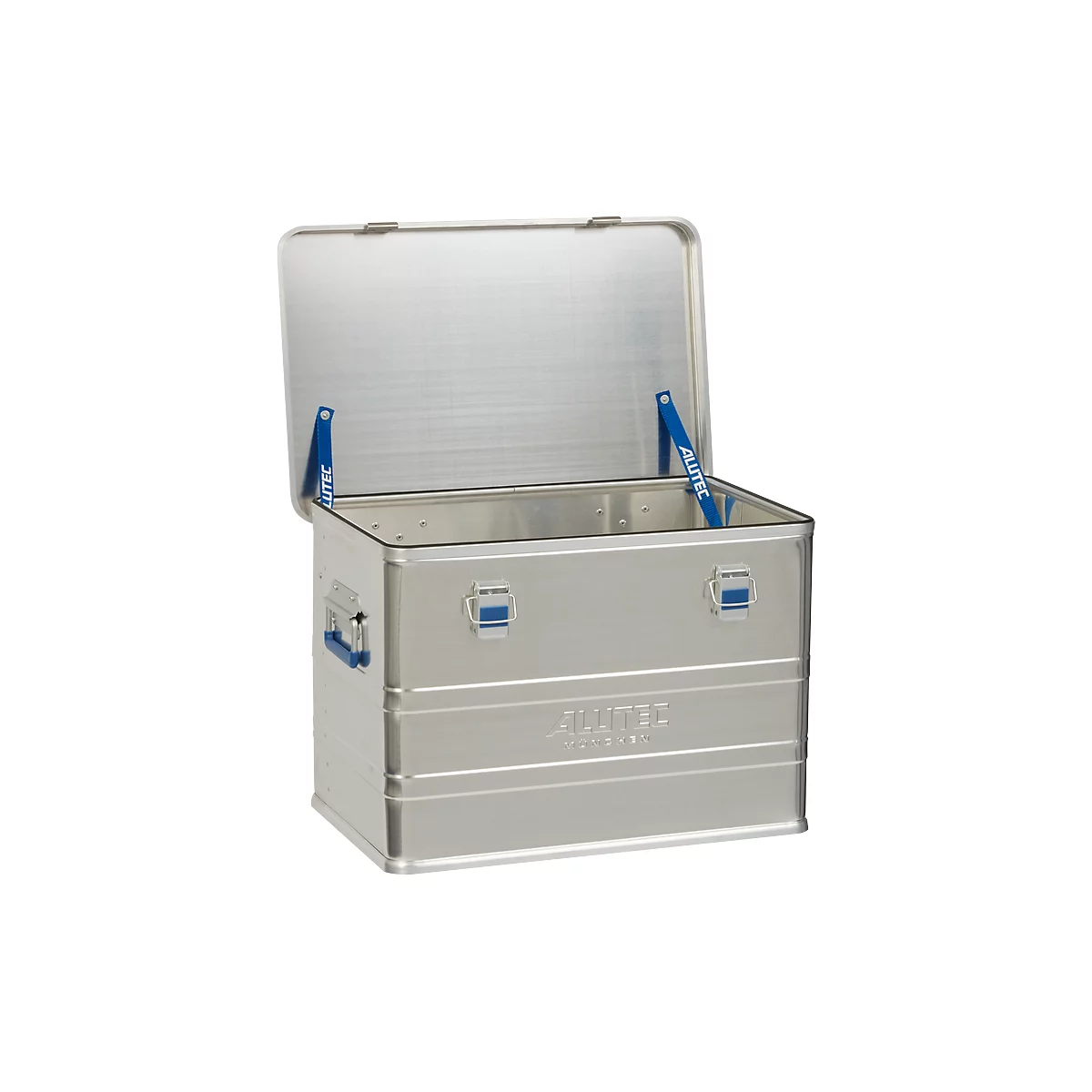 Caja de transporte Alutec COMFORT 73, aluminio, 73 l, L 580 x An 385 x Al 398 mm, tapa robusta