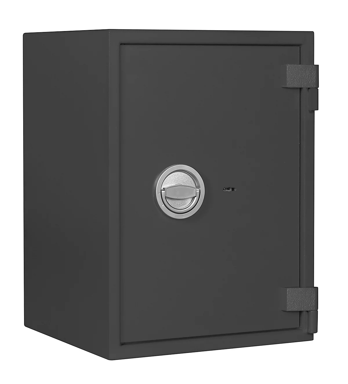 Caja fuerte MT 3, nivel de seguridad S 1 según EN 14450, 63 archivos de l/5, cerradura de doble paletón con 2 llaves, 1 estante, A 405 x P 385 x H 550 mm, gris grafito 