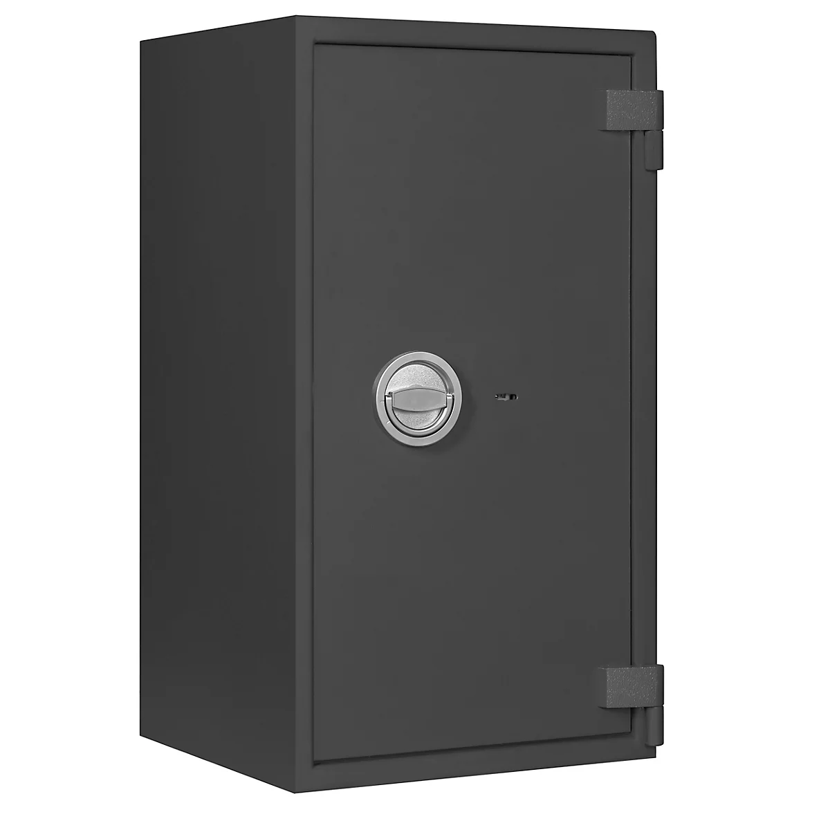 Caja fuerte MT 4, nivel de seguridad S 1 según EN 14450, 85 archivos de l/8, cerradura de doble paletón con 2 llaves, 1 estante, A 405 x P 385 x H 740 mm, gris grafito