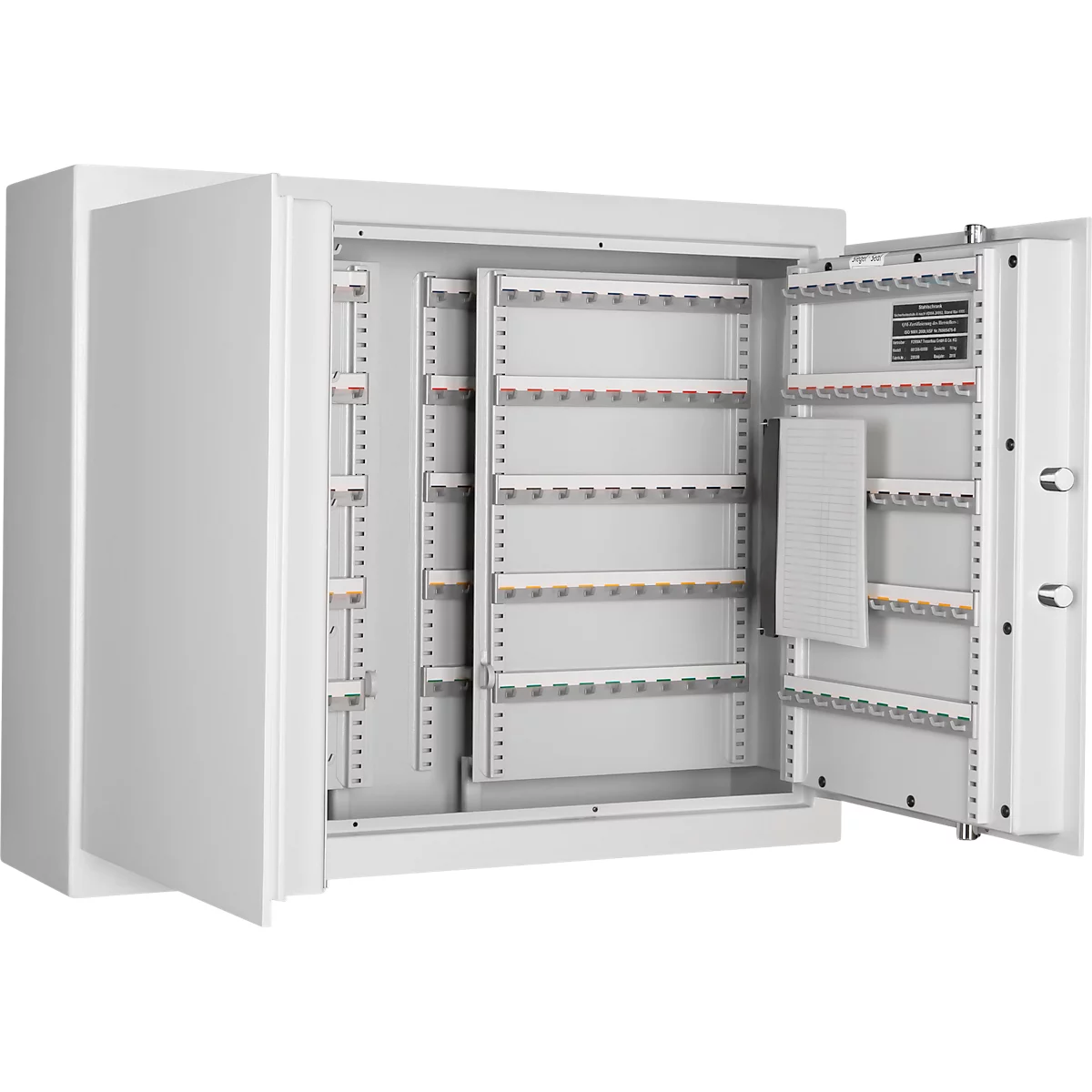 Caja fuerte para llaves FORMAT ST 400, para 400 llaves, gris claro RAL 7035