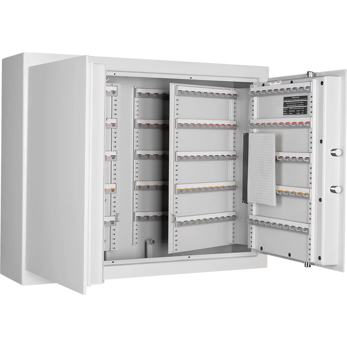Caja fuerte para llaves FORMAT ST 400, para 400 llaves, gris claro RAL 7035