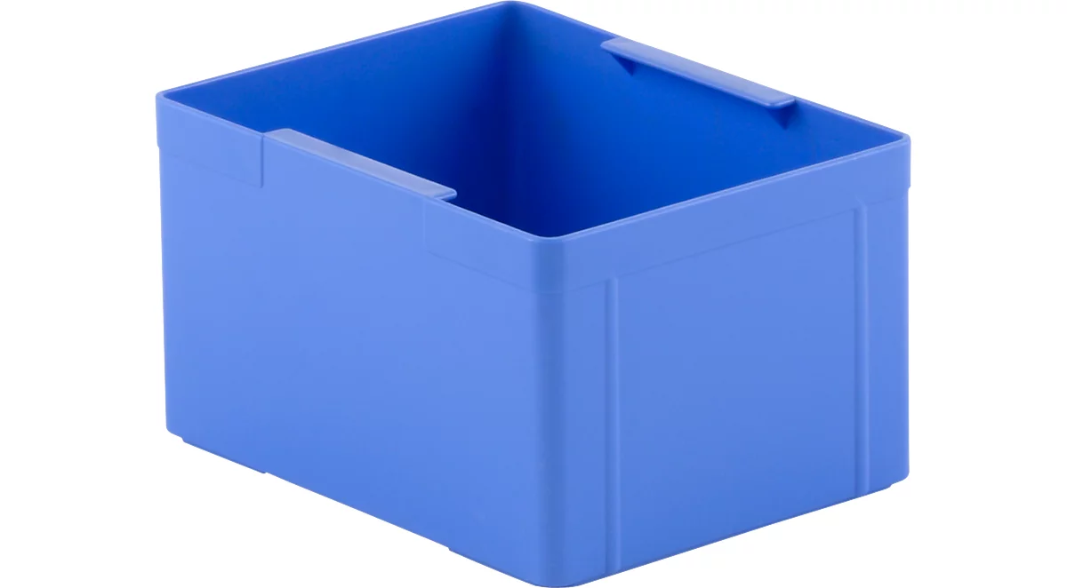 Caja insertable EK 112-N, azul, PS, 16 unidades