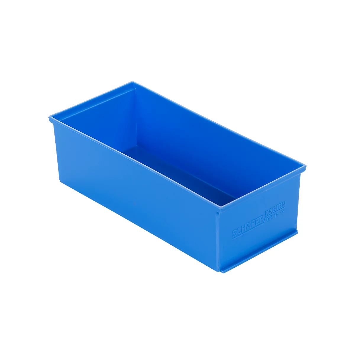 Caja insertable EK 14-3, azul, PP, 12 unidades