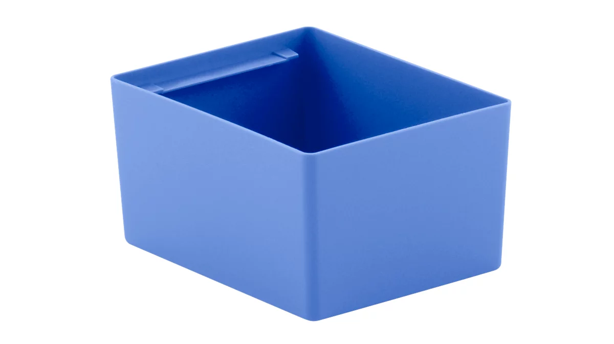 Caja insertable EK 3021, PP, azul, 1 unidad