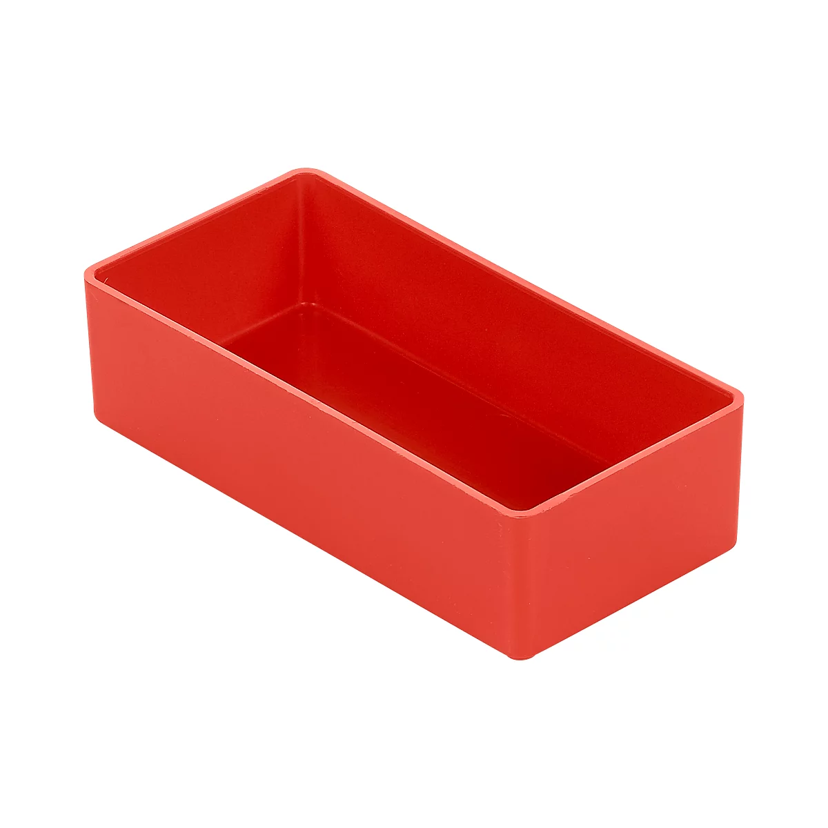 Caja insertable EK 303, rojo, PS, 60 unidades