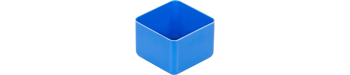 Caja insertable EK 401, PS, azul, 40 unidades