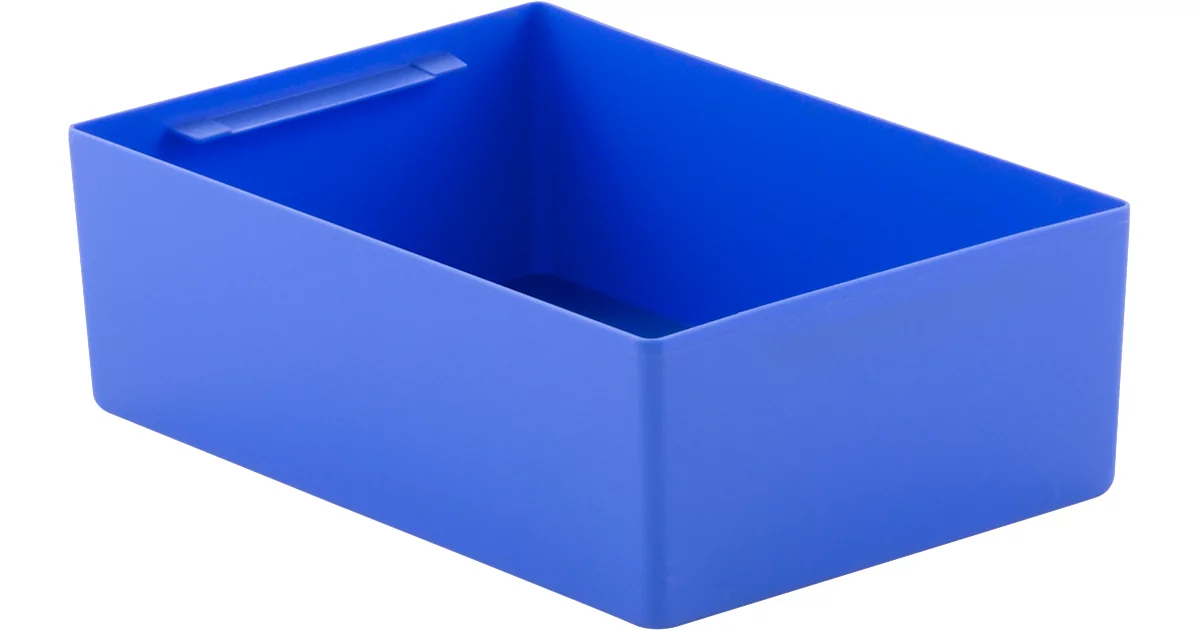 Caja insertable EK 4021, PP, azul