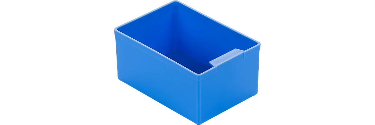 Caja insertable EK 502, PS, 40 unidades, azul