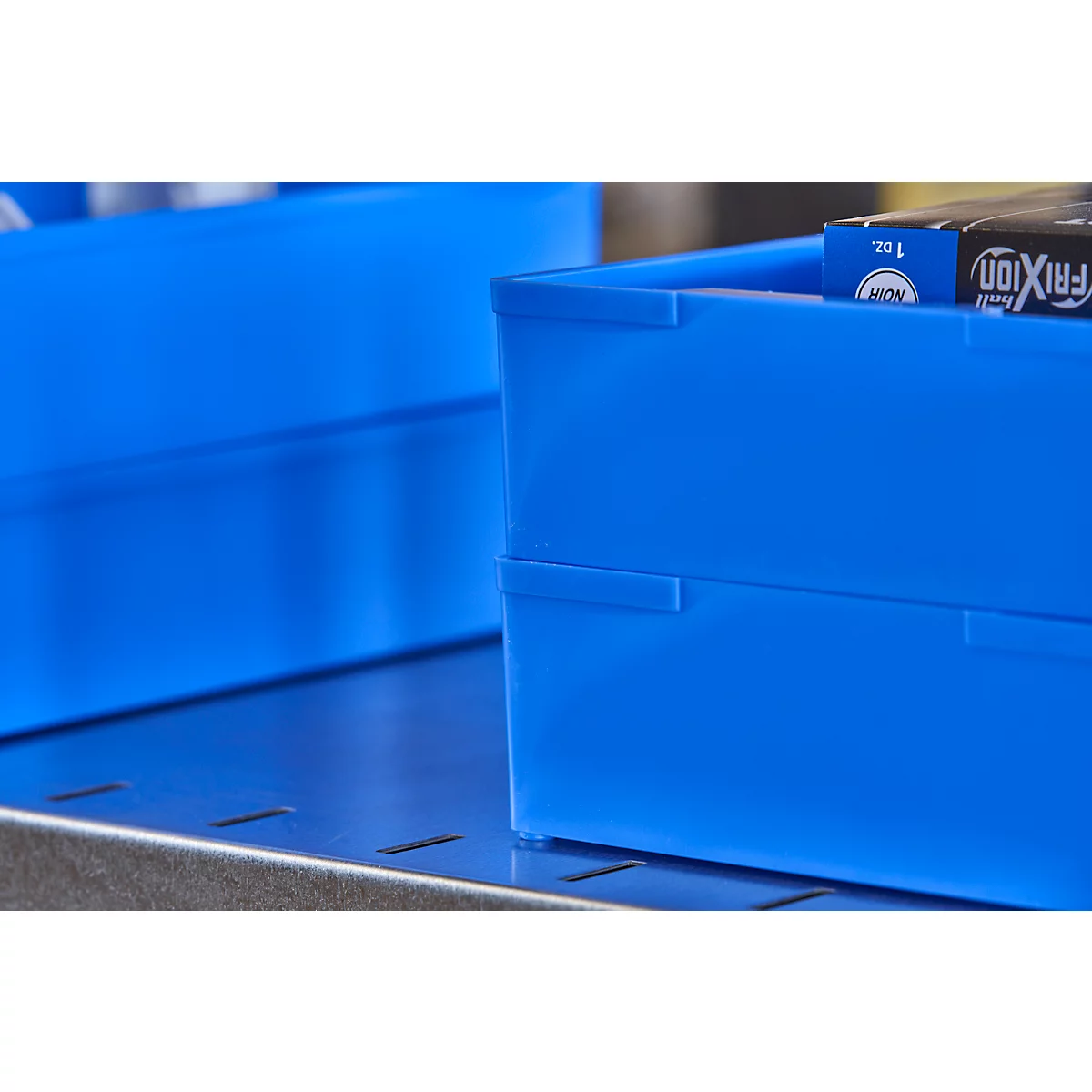 Caja insertable EK 504, PS, 10 unidades, azul