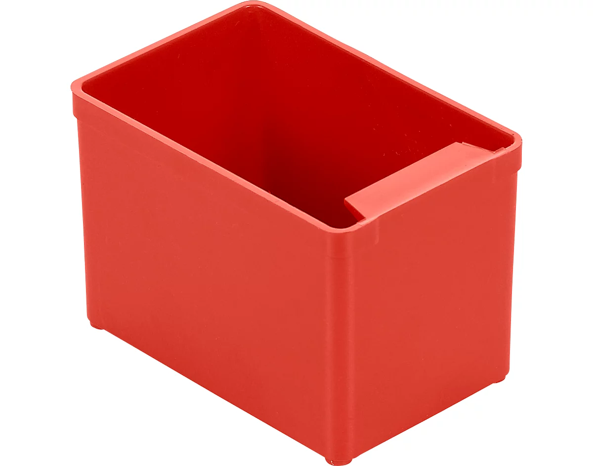 Caja insertable EK 552, PS, 40 unidades, rojo