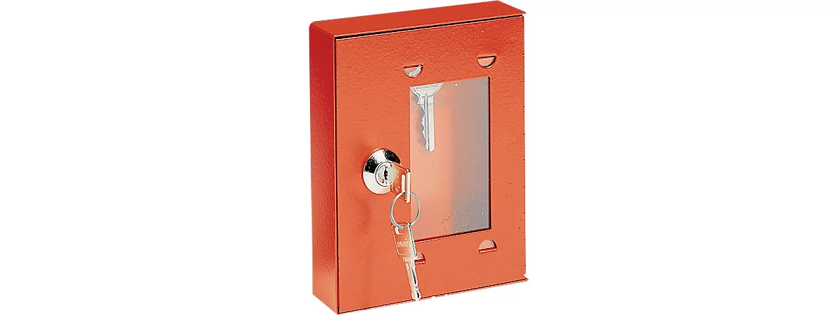 Caja para llaves de emergencia, para precintar, con cerradura, sin maza, de cierre igual