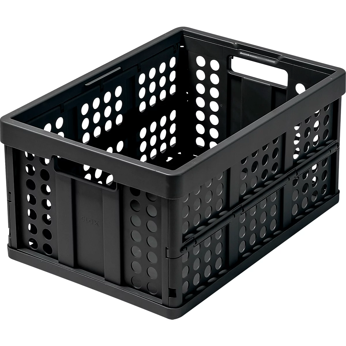 Caja plegable para carrito plegable CLAX, 46 l, negro