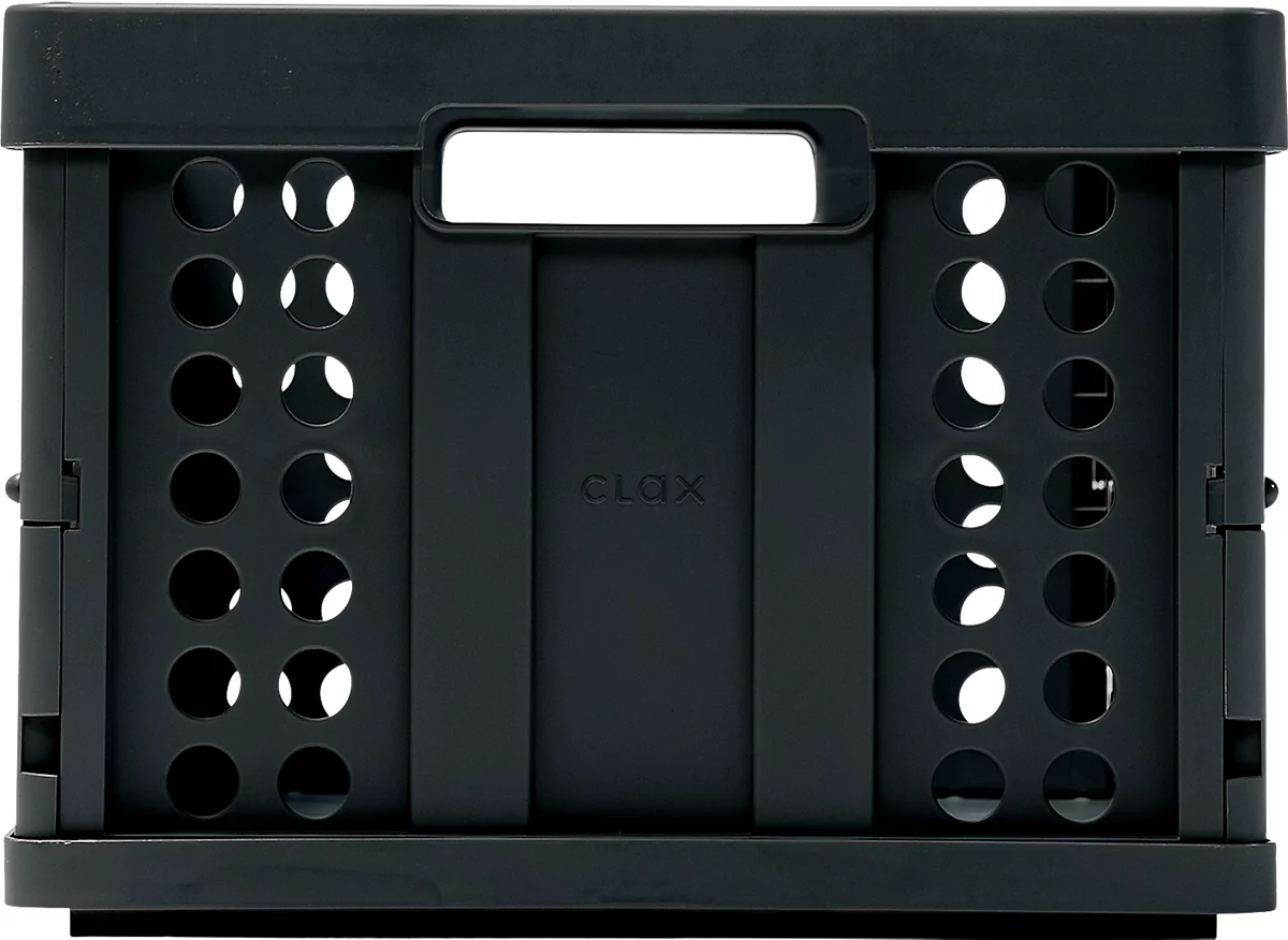 Caja plegable para carrito plegable CLAX, 46 l, negro