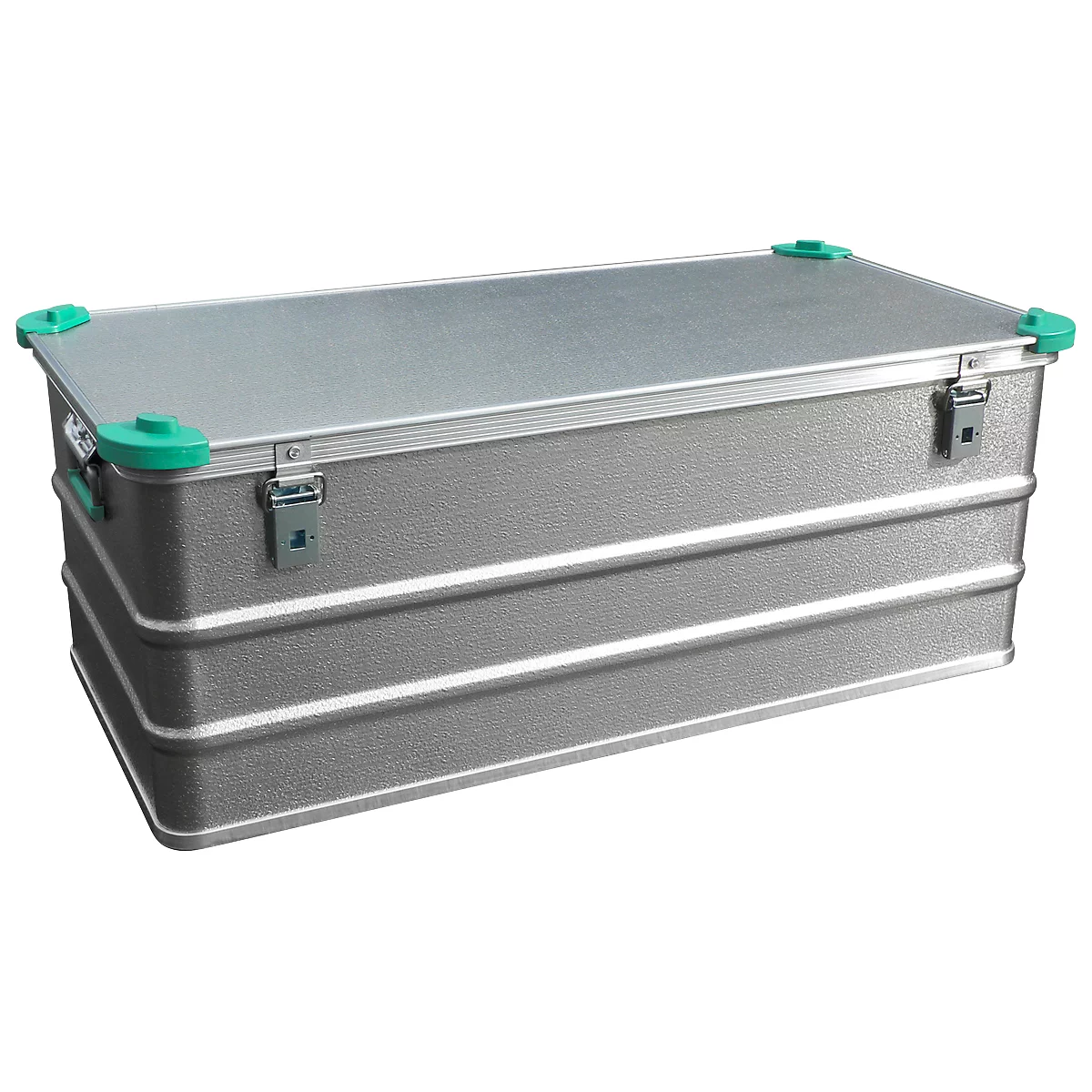 Caja súper, metal ligero, con esquinas apilables, 150 l