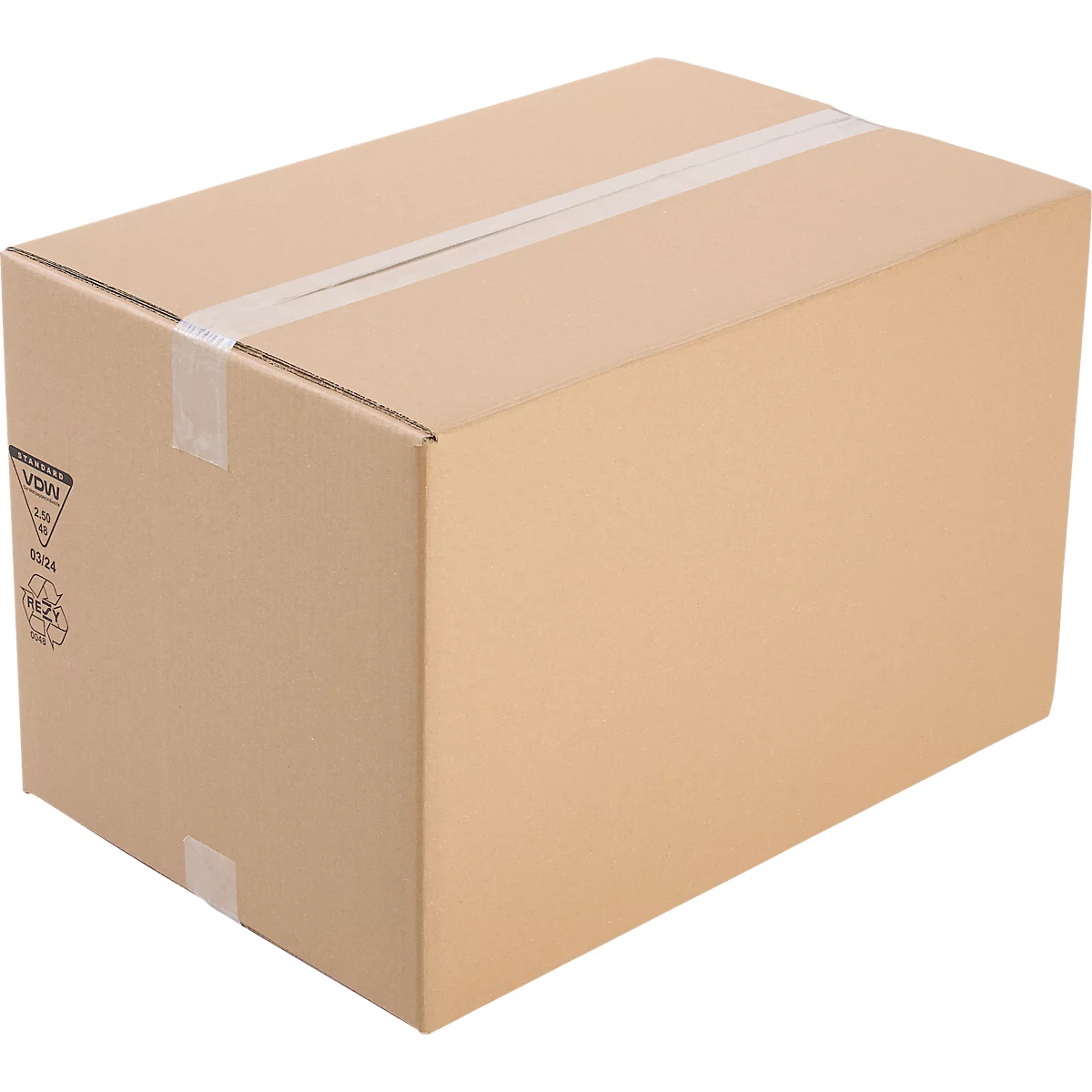 Cajas de cartón ondulado, 585x385x370 mm, rectangulares, 10 piezas