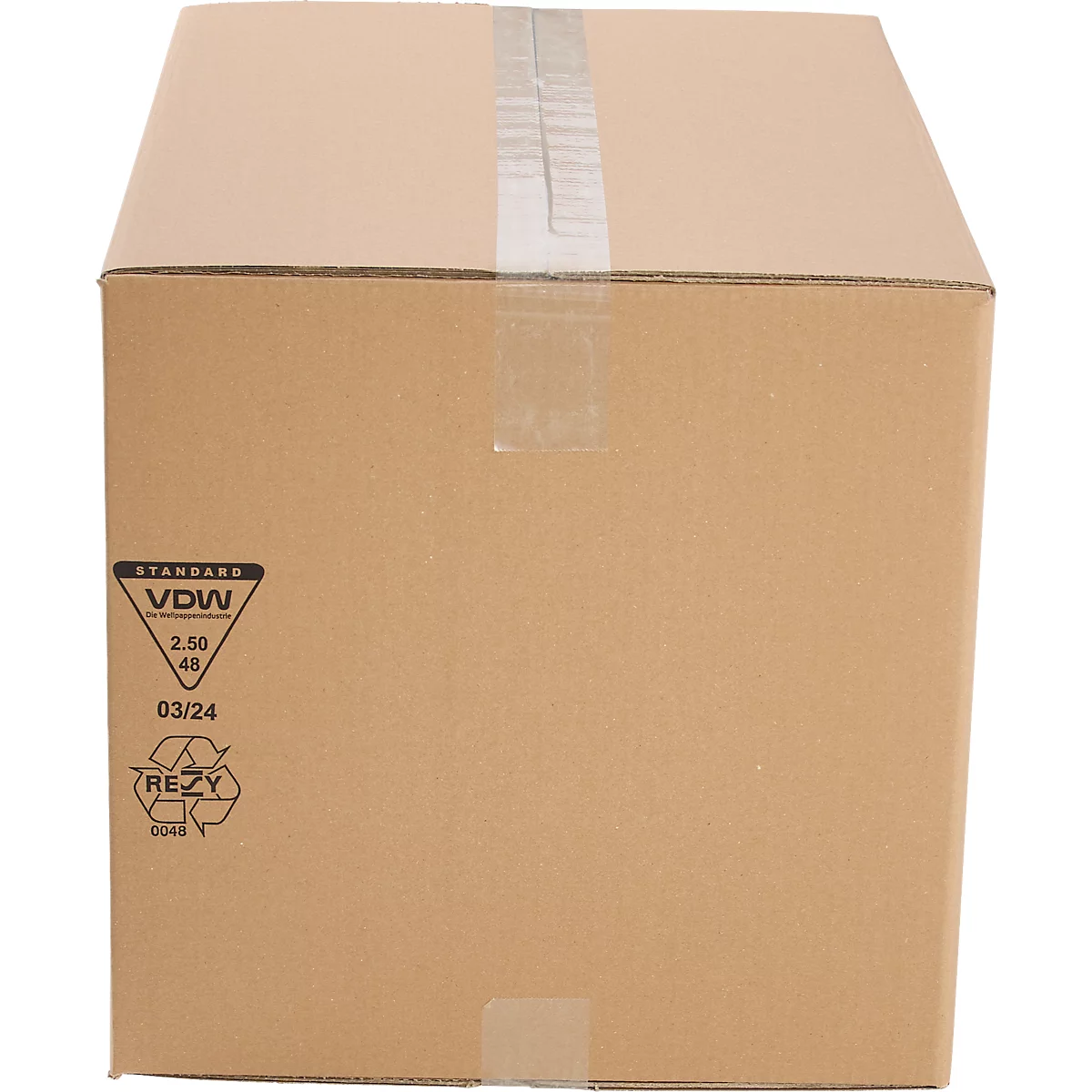 Cajas de cartón ondulado, 585x385x370 mm, rectangulares, 10 piezas