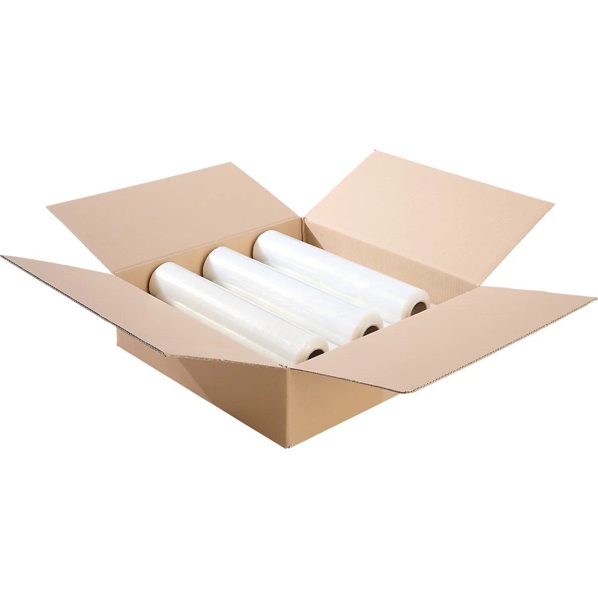 Cajas de cartón ondulado, 585x585x170 mm, cuadradas, 10 piezas