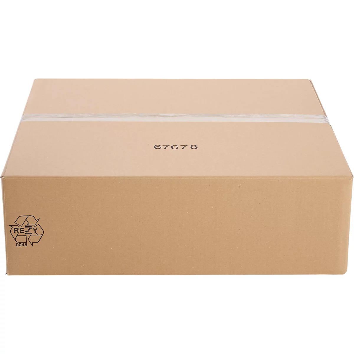 Cajas de cartón ondulado, 585x585x170 mm, cuadradas, 10 piezas