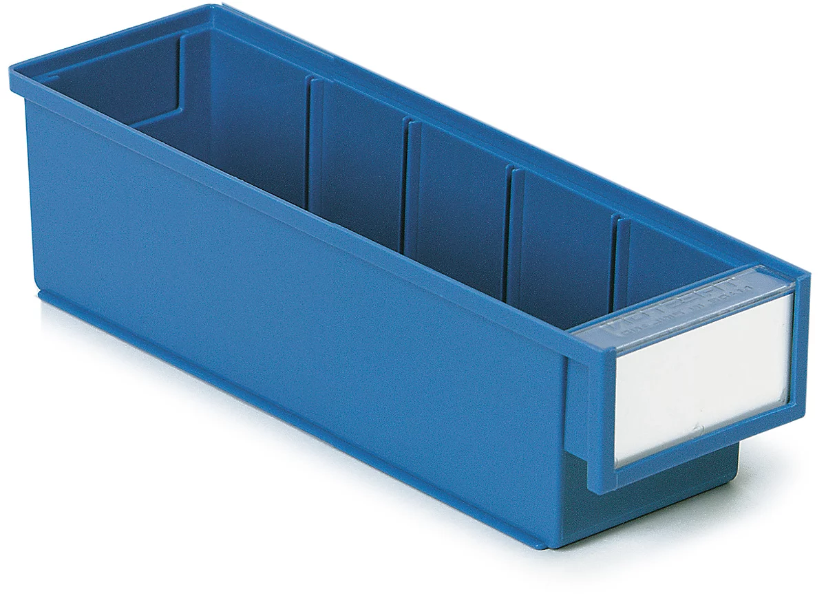 Cajón de almacenamiento TRESTON 3010, ancho 92 x fondo 300 x alto 82 mm, 1,3 l, azul