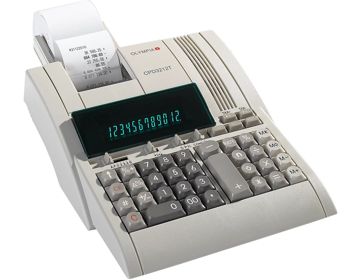 Calculadora de mesa OLYMPIA CPD-3212 S
