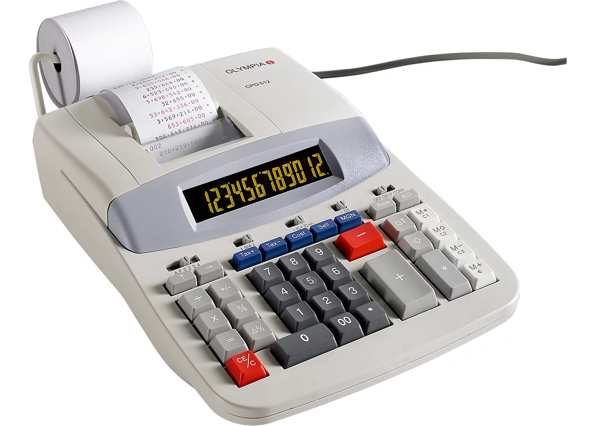 Calculadora de mesa OLYMPIA CPD-512