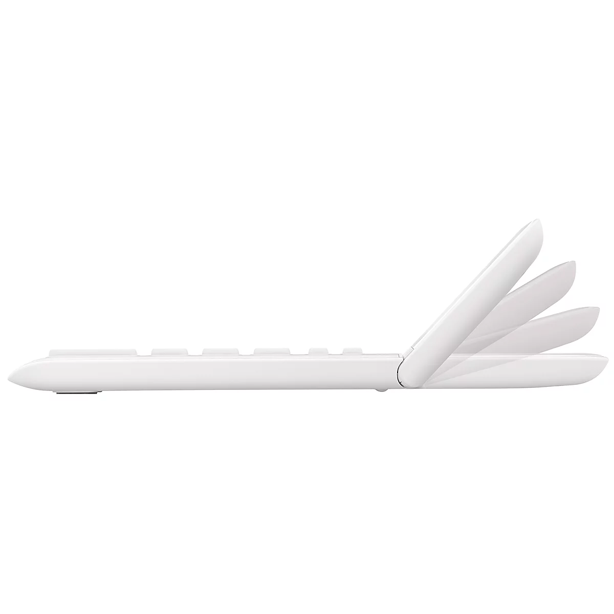 Calculatrice de bureau JW-200 SC Casio, écran LC BIG 12 caractères, énergie solaire/piles, blanc