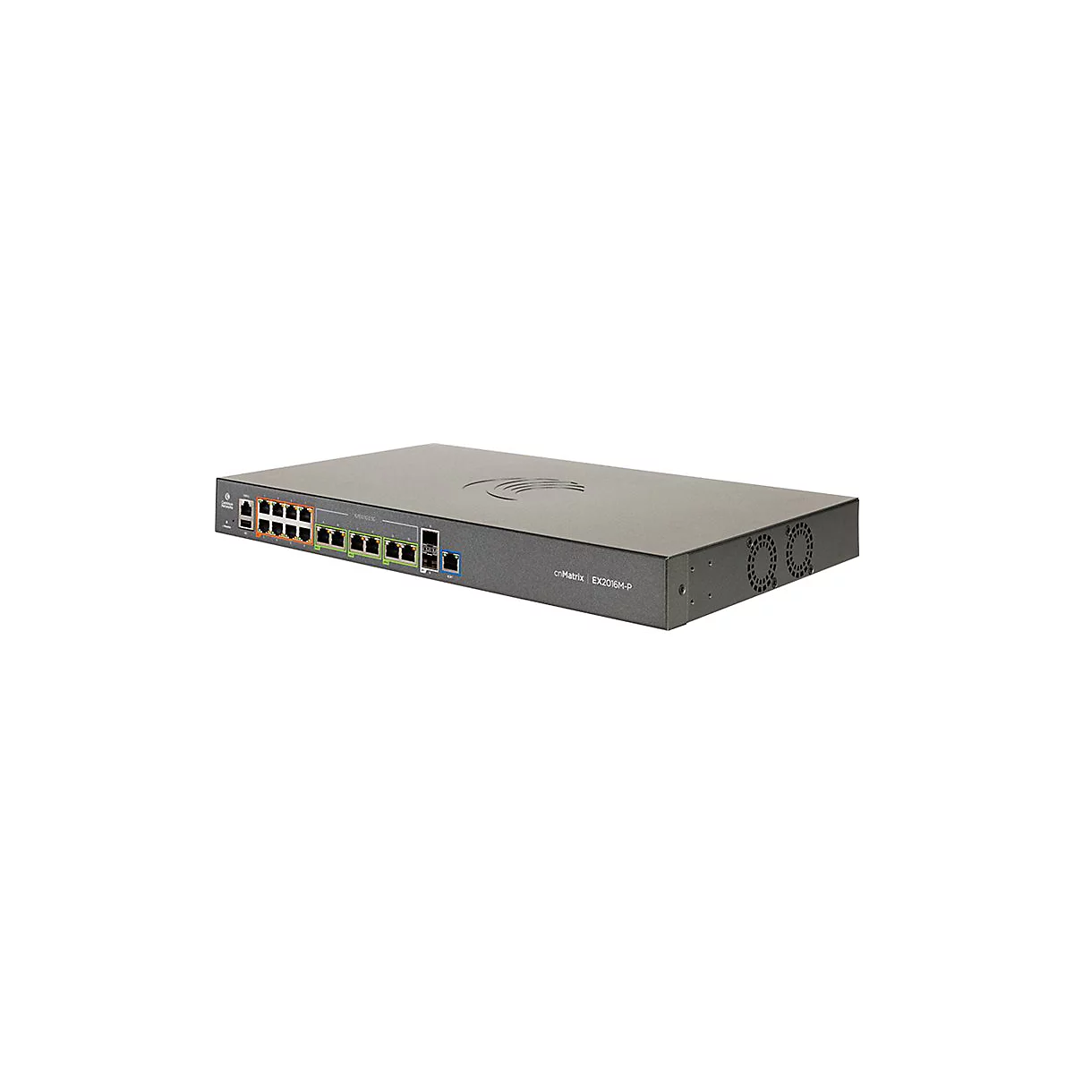 Cambium Networks cnMatrix EX2016M-P - Switch - L3 - managed - 8 x 10/100/1000 (PoE+) + 2 x SFP+ (Uplink) + 6 x 2.5G (PoE+) - an Rack montierbar