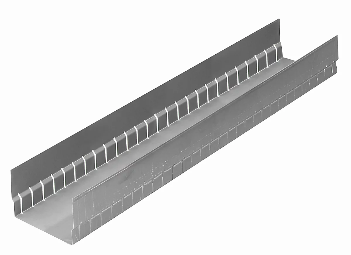 Canalón longitudinal para subdivisor de cajón, L 586 x An 118 mm